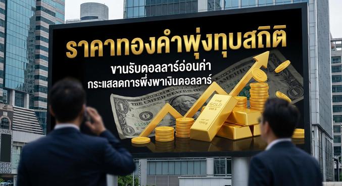 Gold Price, Weak Dollar