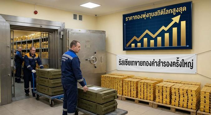 Gold Reserves, Russia Central Bank